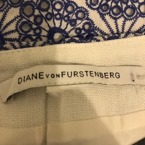 DVF blue lace mini skirt - Picture 11 of 11